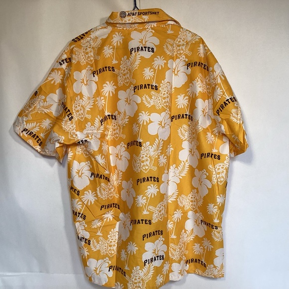 Pittsburgh Pirates Baseball Hawaiian Luau Shirt Men’s size XL - Picture 4 of 8